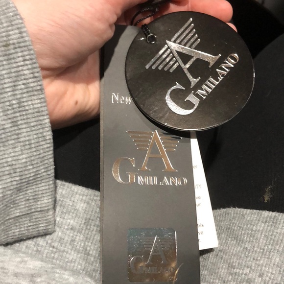 NWT GA Milano brown faux leather jacket size xxl - Picture 10 of 10